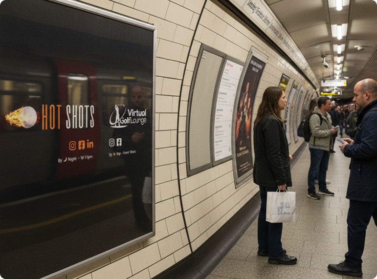 Hotshots Train Advert