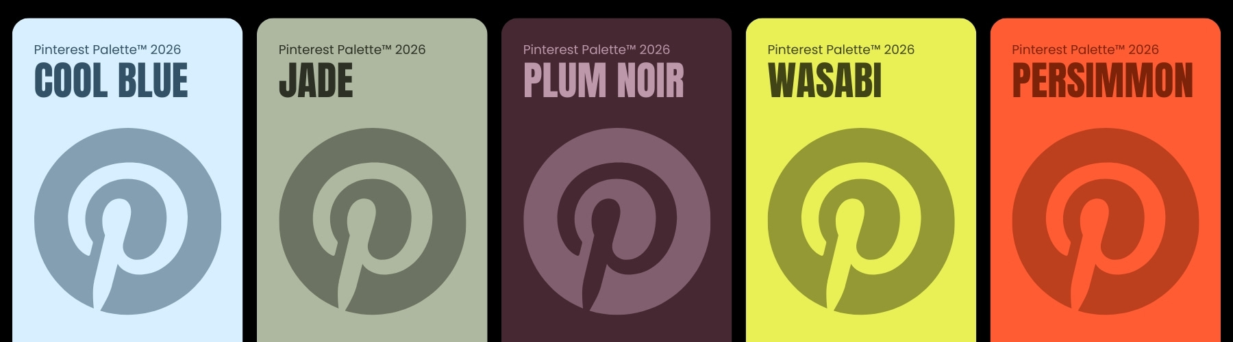 Blog Banner: The 5 Colours Set to Shape 2026, According to Pinterest